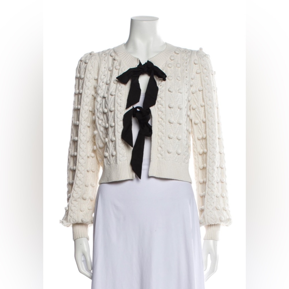 Alice + Olivia Kitty Bow Sweater